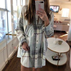 Free People Plaid Dress